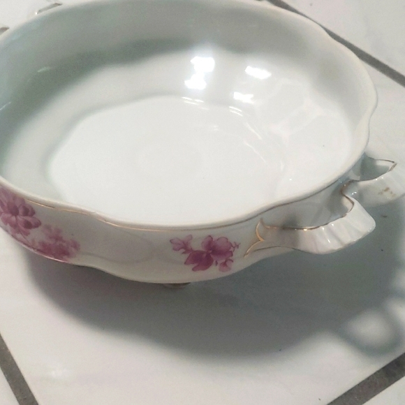 Vintage unique classic Hutschenreuther "Bavarian" soup/fruit bowl, handpainted, - Picture 8 of 12